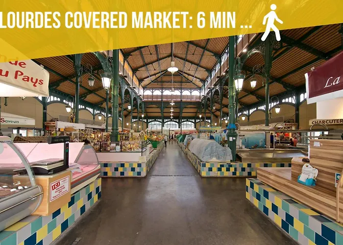 Apartament Relax - 9 Min Sanctuaires - Renove & Equipe - 3 Couchages Lourdes