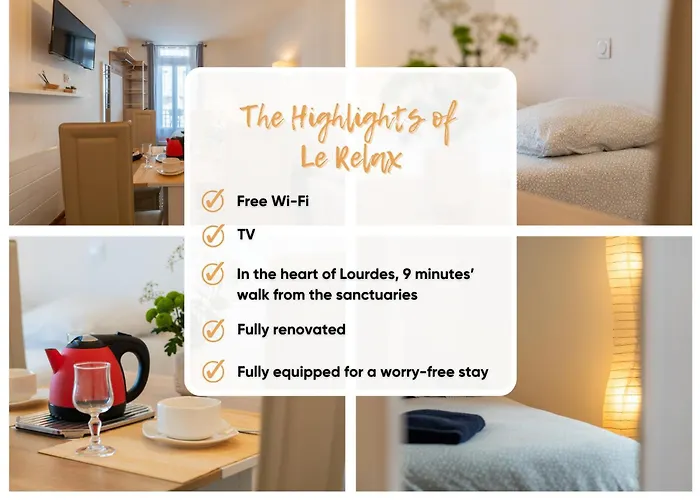 Relax - 9 Min Sanctuaires - Renove & Equipe - 3 Couchages Apartament Lourdes