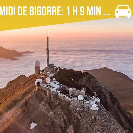 Lejlighed Relax - 9 Min Sanctuaires - Renove & Equipe - 3 Couchages Lourdes